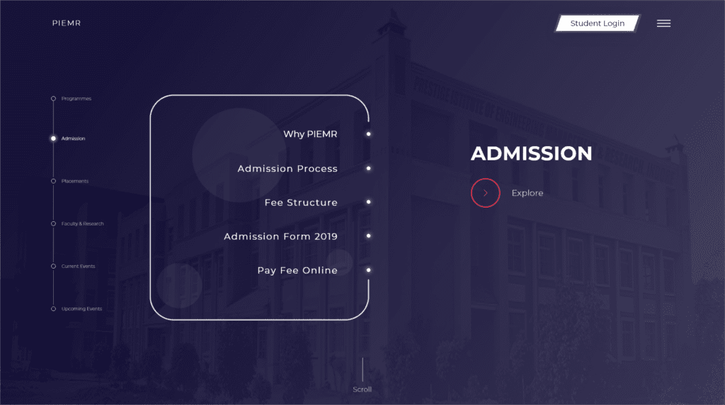 PIEMR admission