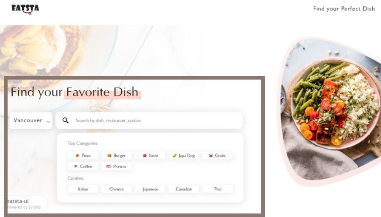 Find your Favourite Dish