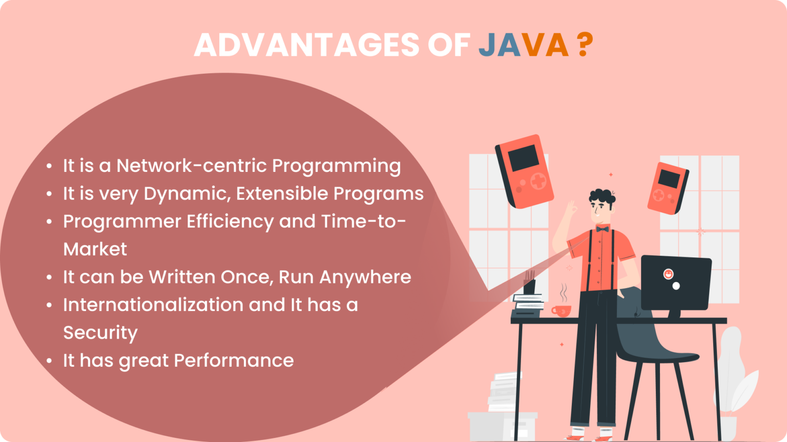 advantages of using java