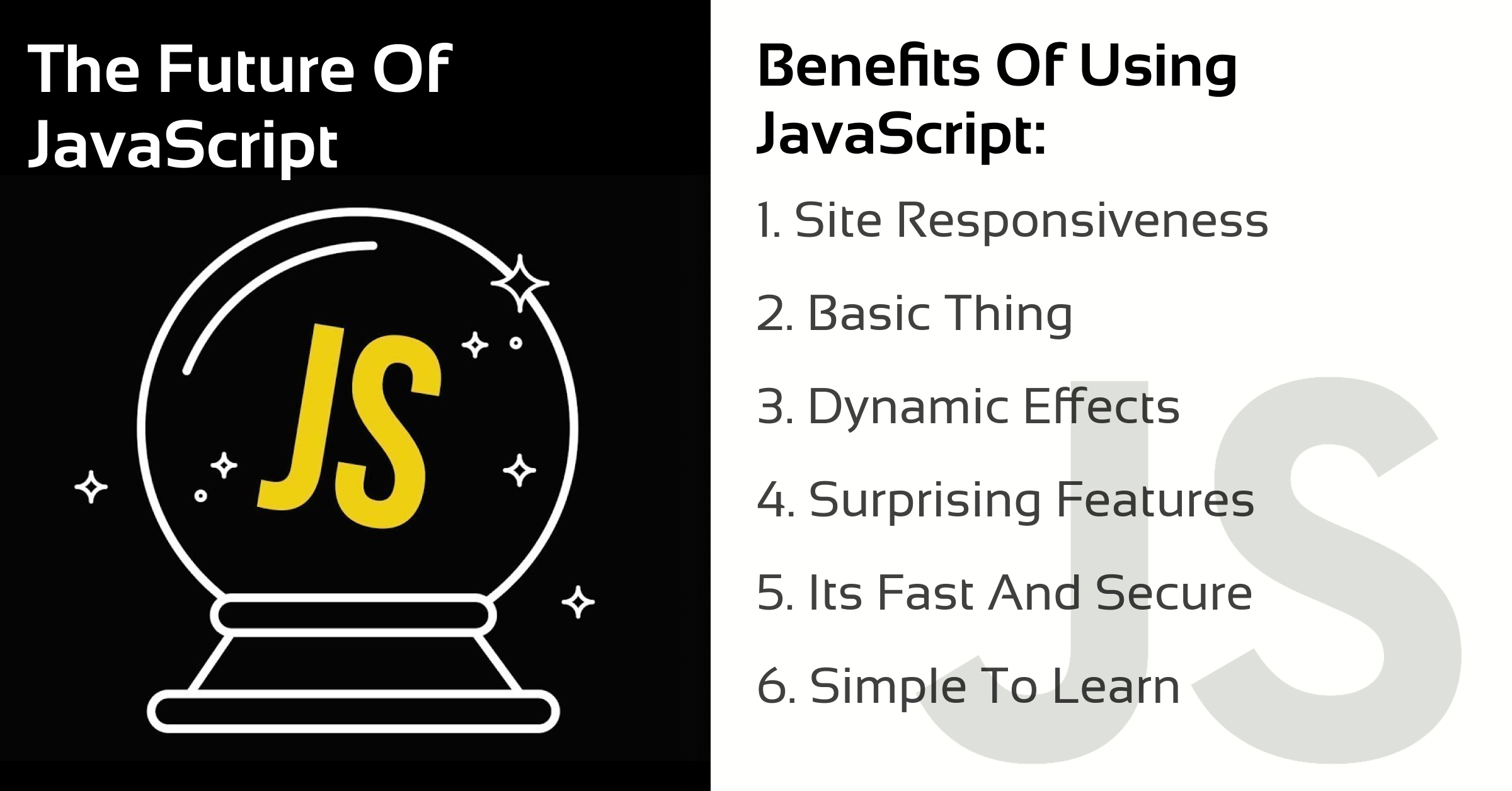 Benefits of Using JavaScript
