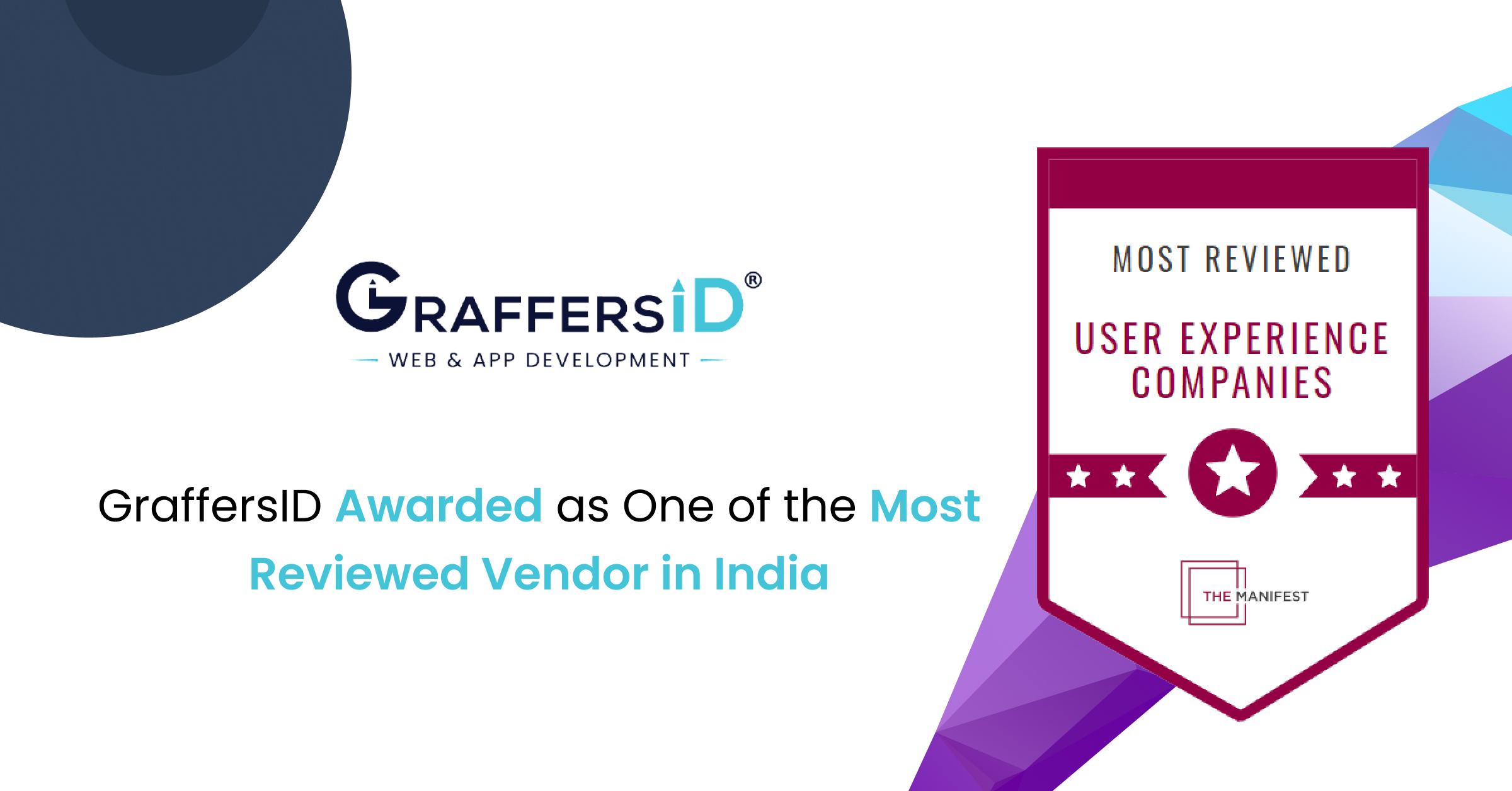 GraffersID Awarded as One of the Most Reviewed Vendor in India