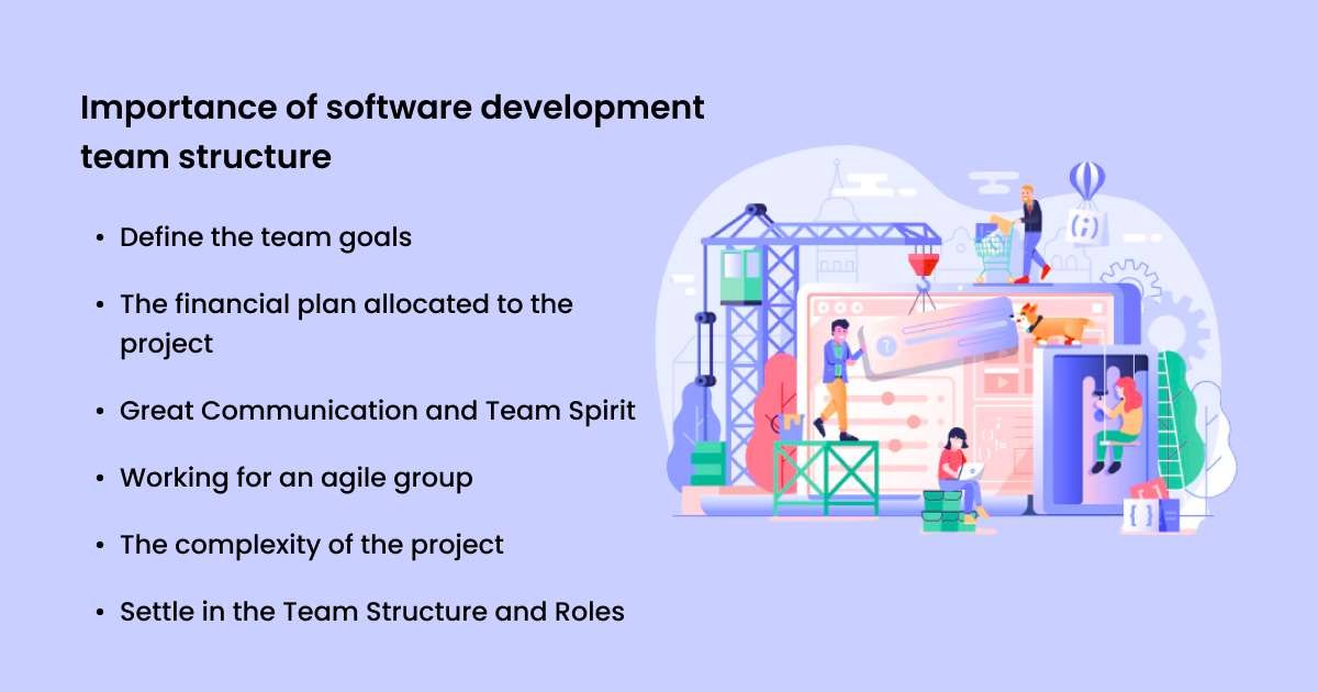Importance of software development team structure