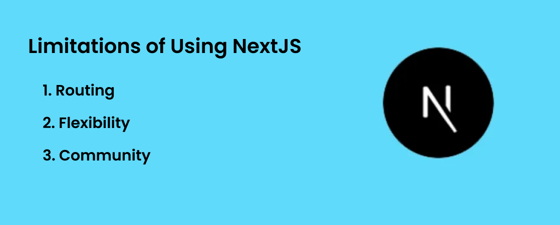 Limitations of using NextUS