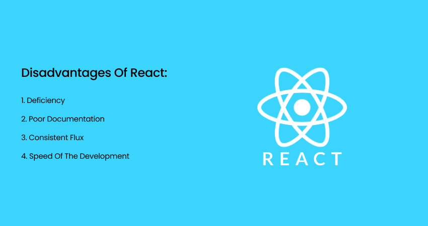 Disadvantages of React