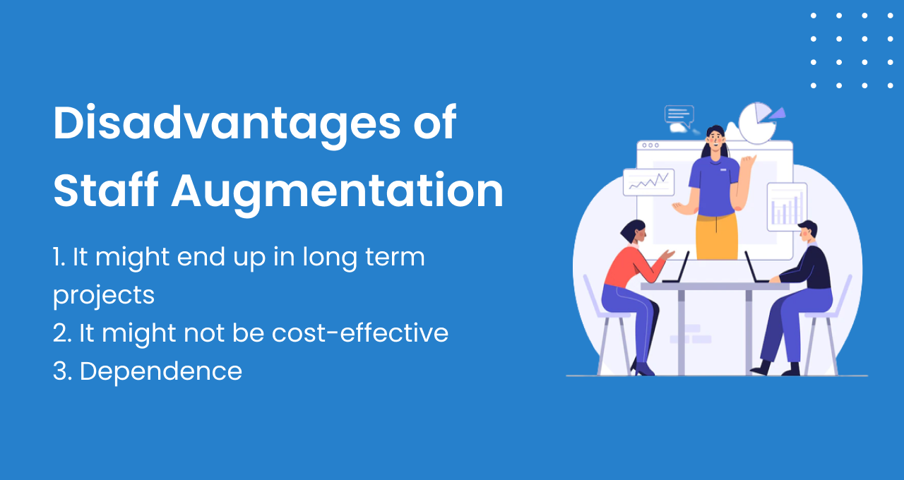 disadvantages of staff augmentation