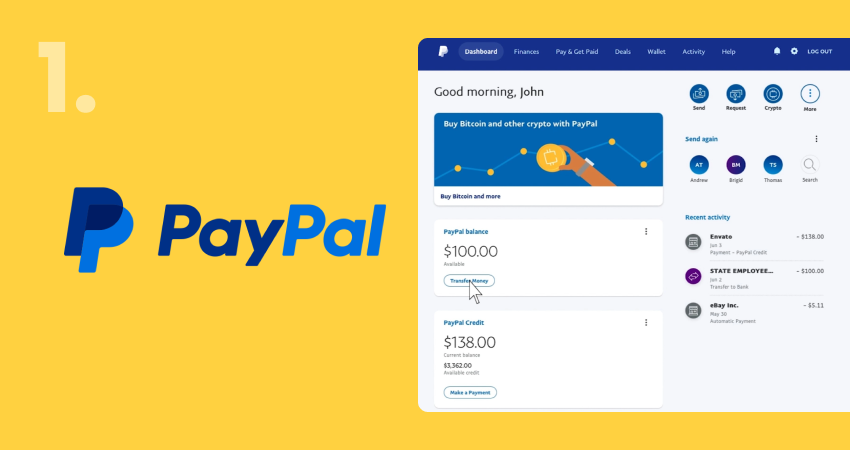 Paypal Website Image