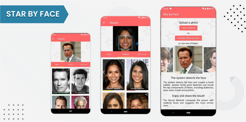 Star by Face App