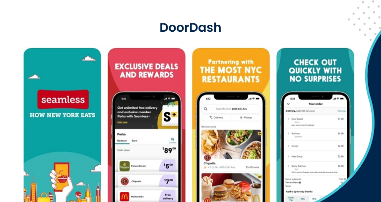 Popular Food Delivery Apps USA 2023 - GraffersID