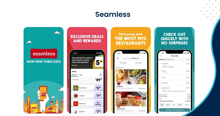 Seamles Food Delivery App in USA