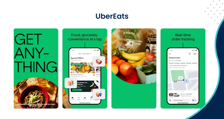 UberEats Food Delivery App in USA