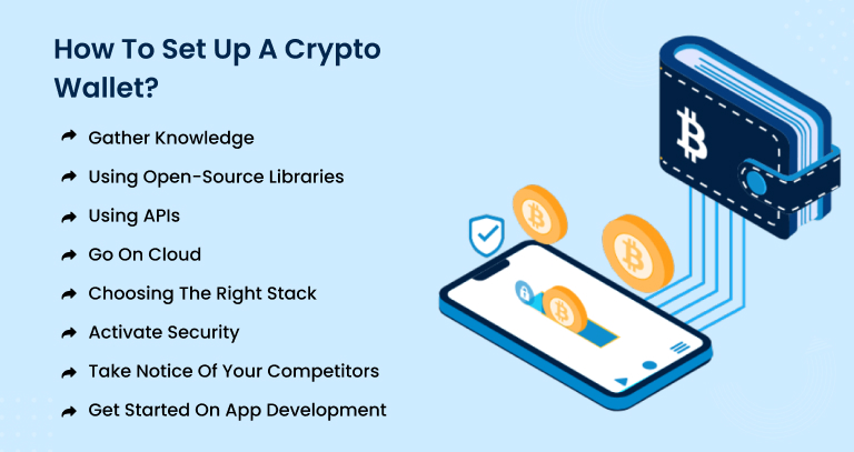 how to create a cryptocurrency wallet app