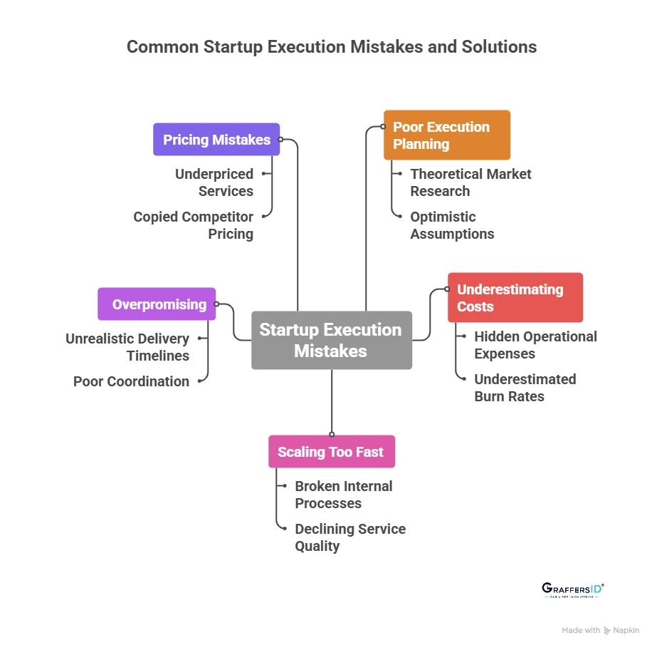 Common Execution Mistakes That Cause Even Funded Startups to Fail