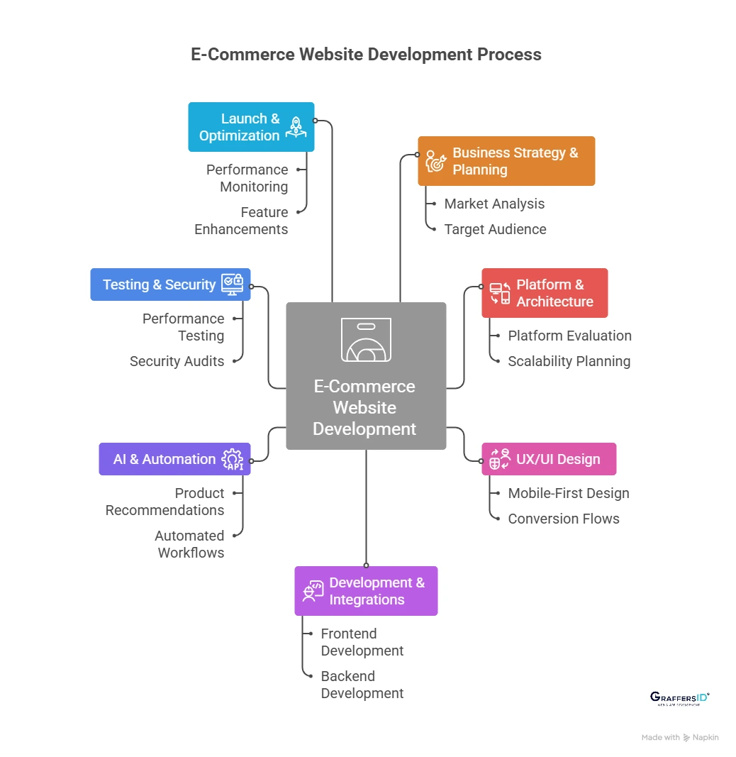 How E-Commerce Website Development Works: Step-by-Step Process