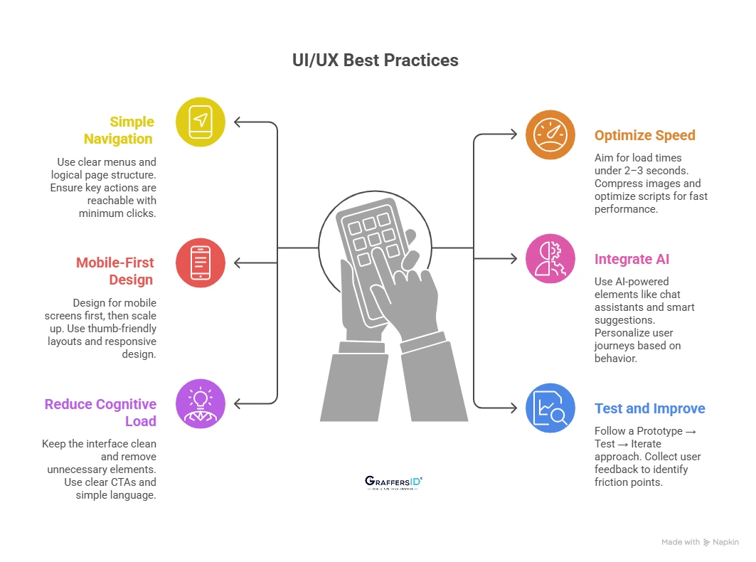 Best Practices for UI/UX in Web App Development
