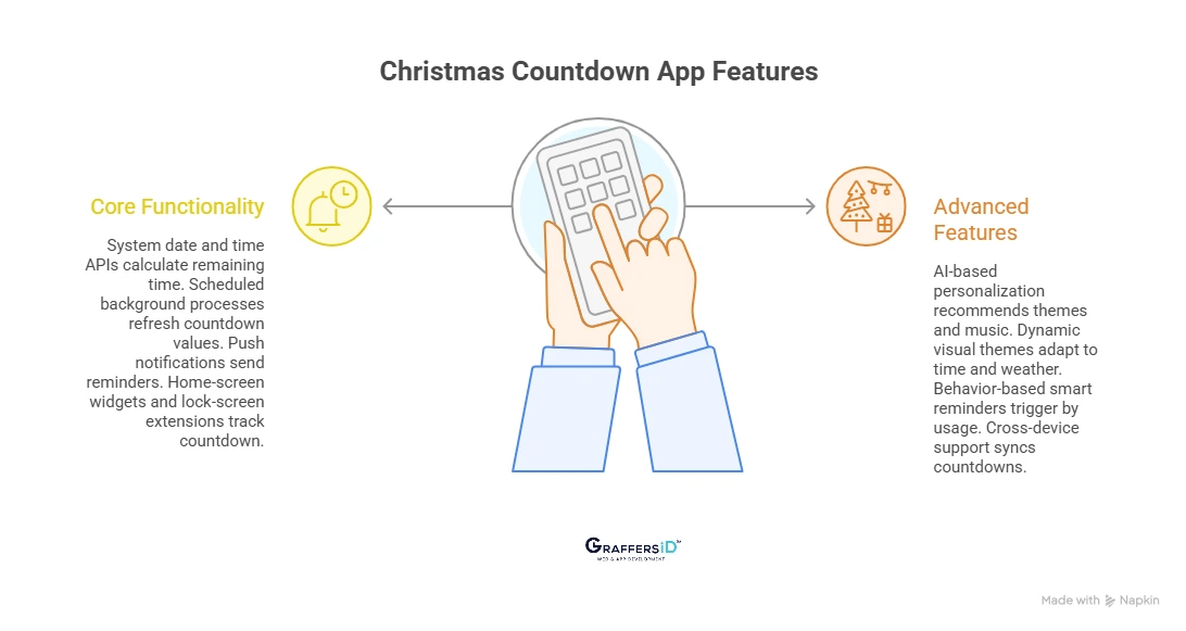 How Do Christmas Countdown Apps Work: Core & Advanced Features