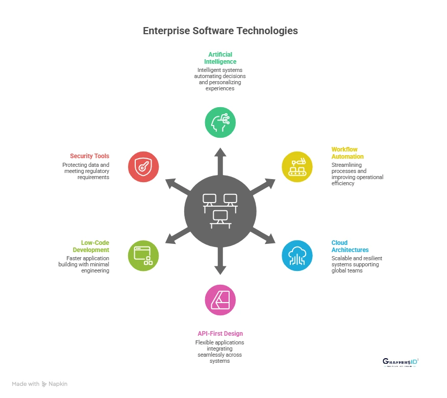 Key Enterprise Software Technologies Businesses Rely On