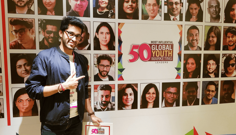 Graffersid Founder wins 50 Most Influential Global Youth Marketing Leader