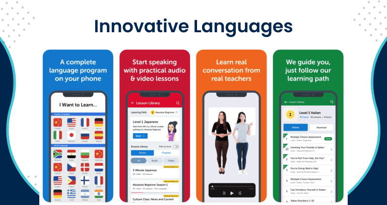 Innovative Languages - Langauge learning App