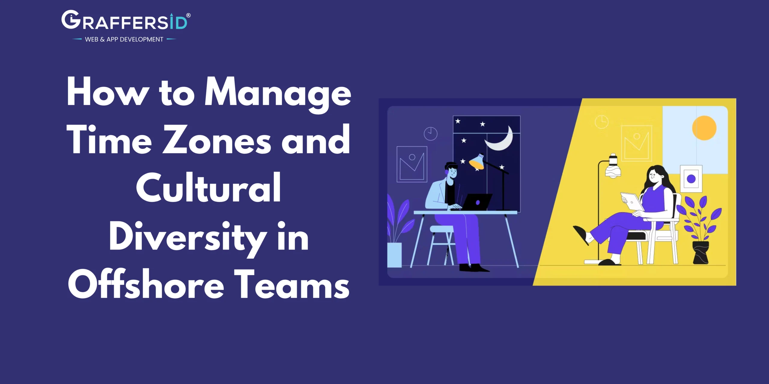 how to manage time zones and cultural diversity in offshore teams