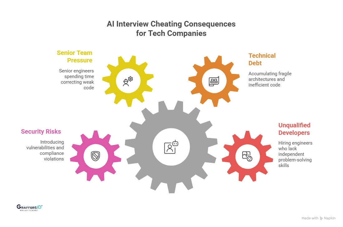 How AI Interview Cheating Impacts Tech Companies