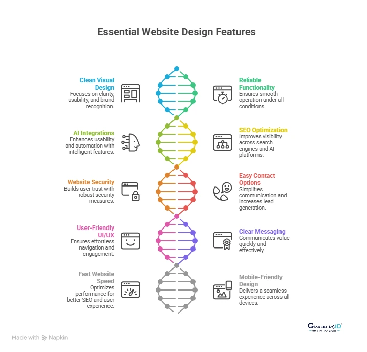 Top 10 Website Design Features for Better SEO, UX, and Conversions