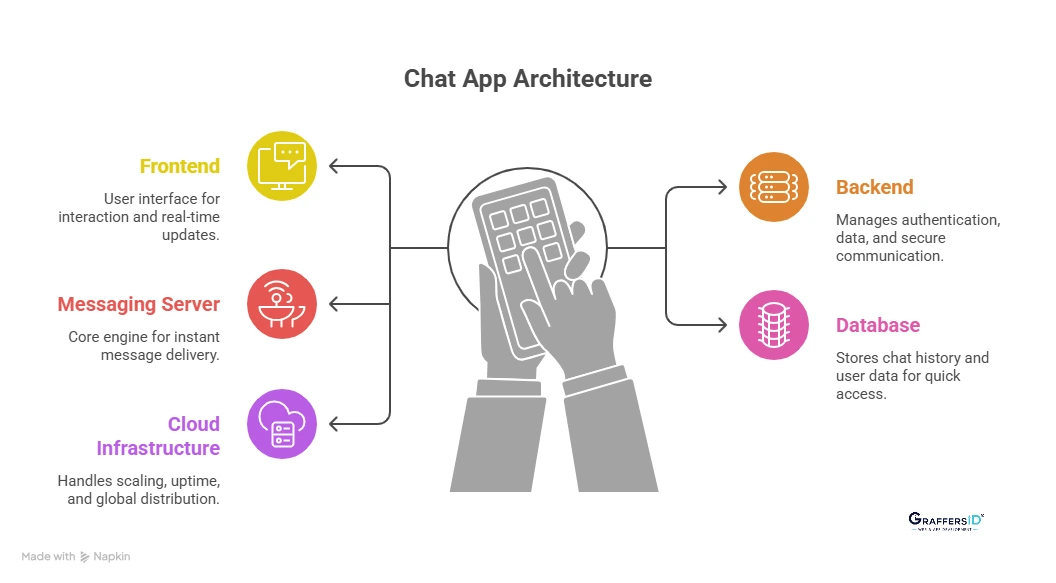 How Chat App Architecture Works? Core Components of a Chat Application