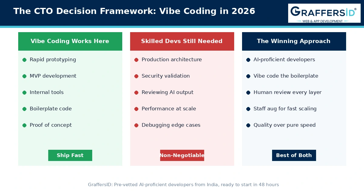 Vibe coding CTO's Decision