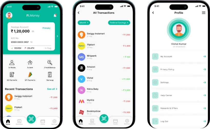 Key Features of Neobank app