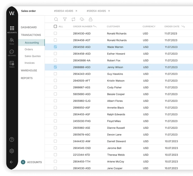 Market access and pricing done from mobile devices