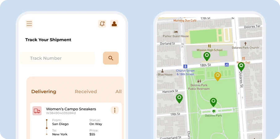 Key Features of Logistics Application
