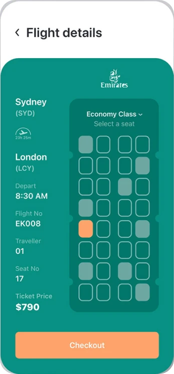 Ticket Details and Booking Options