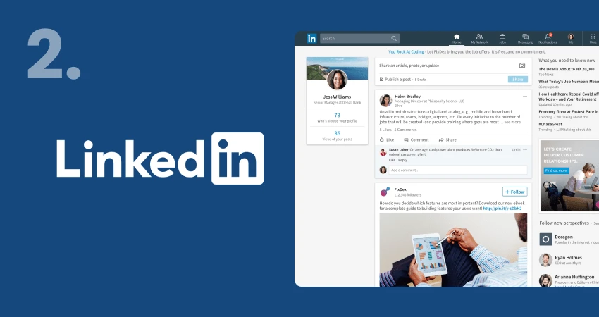 LinkedIn Website Image